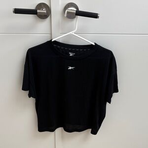 Reebok Women's Classic Black Crop Top